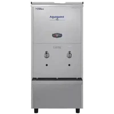 Aquaguard Purechill 80 SS RO+UV+CuZn Water Cooler with Inbuilt Purifier and Storage